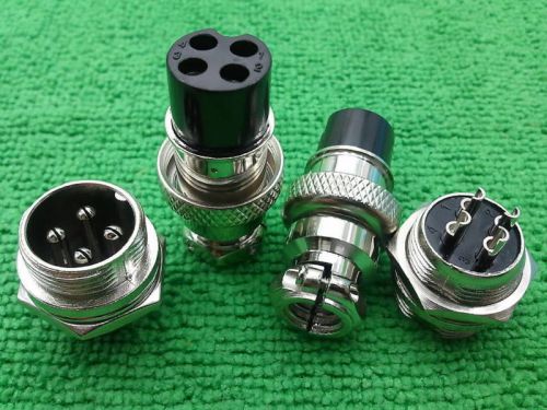 500p 4pin male&amp; female panel chassis connector kit c146 for sale