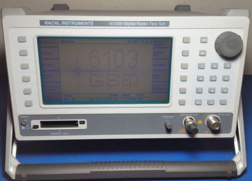 Racal 6103E GSM Digital Radio Test Set 001/002/003/014/320/330/04T/006/016/010