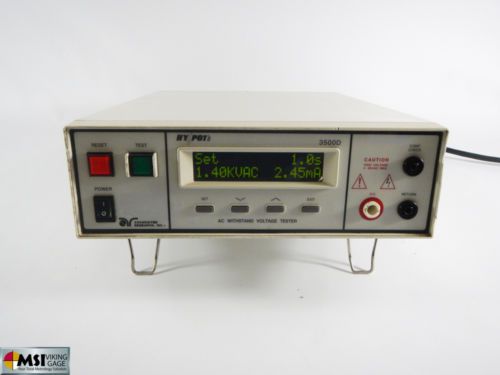 Associated Research HyPot II 3500D AC Withstand Voltage Tester