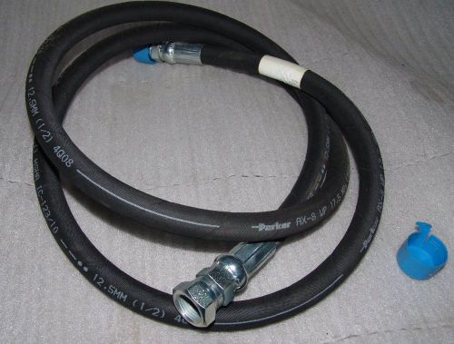 Hydraulic hose parker ax-8 , 2500 psi ,  1/2 &#034; x 82&#034; for sale