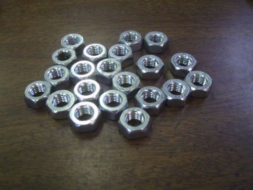 Hex jam nut m10-1.5 x 17 mm width 8 mm height class 8 zinc (qty 20) #58531 for sale
