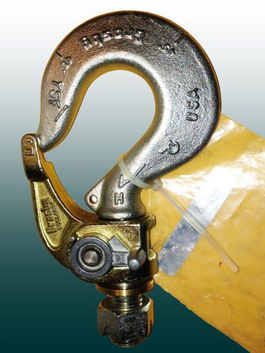 Crosby / hk bullard gg 5d 2.3 ton .75 x 1.38 ro with nut golden gate hook for sale