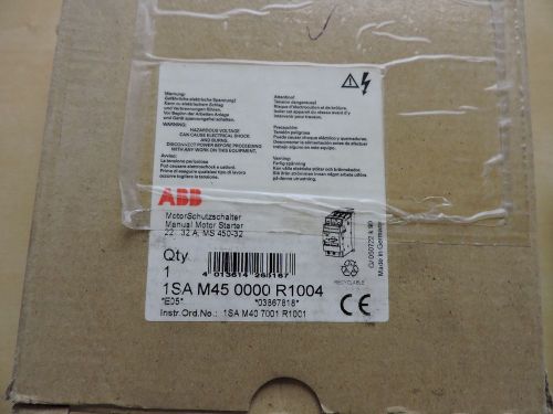 ABB-Manual-Motor-Starter-1SA-M45-0000-R1004