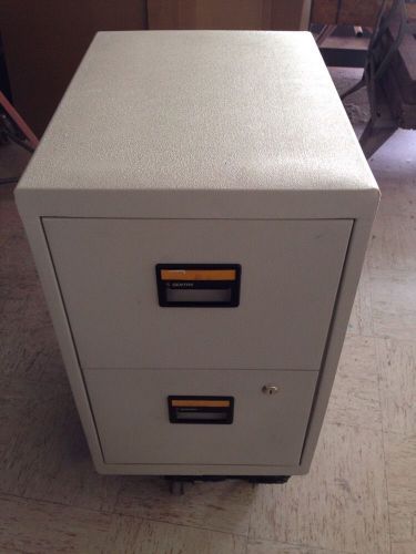 Sentry safe fire proof 2 - drawer file cabinet in excellent condition for sale