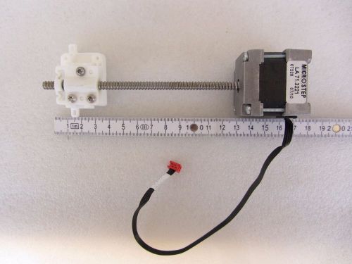 Bipolar Microstep stepper motor + Lead screw 130mm - axis, CNC, Arduino, Reprap