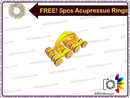 New acupressure massager pyramidal body care magnetic + auto adjustable wheels for sale