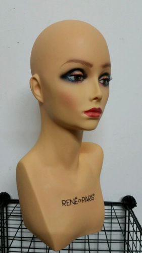 Mannequin for Wig Hat. Mannequin 14&#034; Rene of Paris