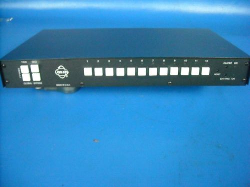 One Pelco Model VA6112 Sequential Switcher For Cameras and Video; NOS; Unused