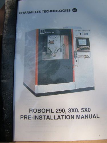 CHARMILLES PRE-  INSTALATION MANUAL 290 310 510 WIRE
