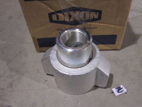 Dixon steel hydraulic fitting high pressure coupler 1&#034; coupling x 1&#034;-11-1/2 nptf for sale