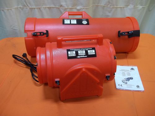 Air systems confined space fan blower &amp; 8&#034; hose  cvf-15acan for sale