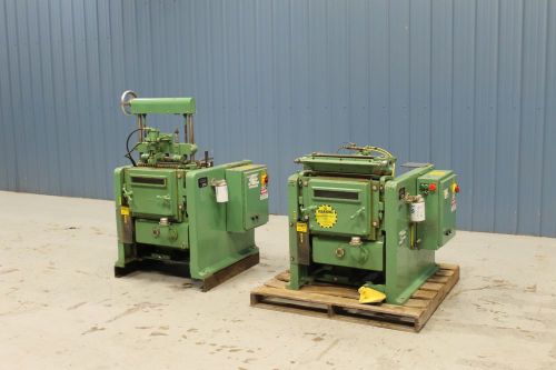 Central machinery model 600 &amp; 601 15-spindle automatic dovetailers for sale