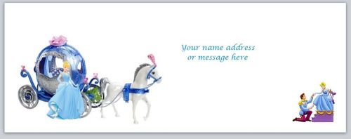 30 Personalized Return Address Labels Princess Buy 3 get 1 free (bo724)
