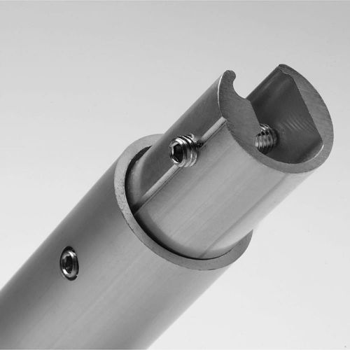 Hollaender 08655 Internal Locking Splice Aluminum Magnesium Length 4&#034; 1-1/2&#034; ID