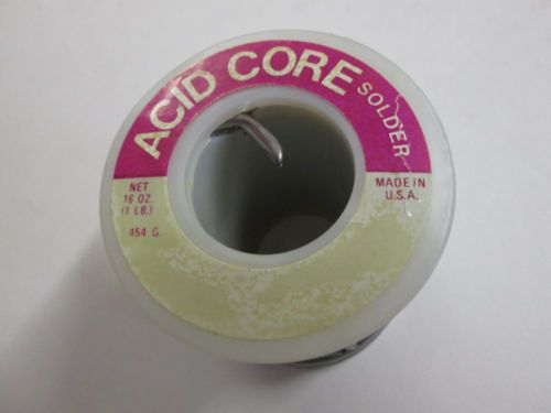 Perfect parts 1/8&#039;&#039; 40/60 acid core solder - 1 lbs. - made in usa for sale