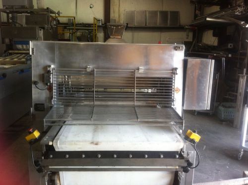 Rheon line: synchronized conveyor and guillotine for sale