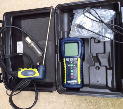 Bacharach PCA 2 Portable Combustion Analyzer Gas Tester Kit w/Case