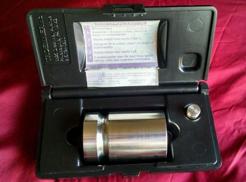 Troemner 1203 - 5 lbs pound and 1 oz ounce test calibration weight nist class f for sale