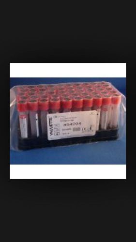 Blood collection tubes vacuette 8 ml z serum sep clot activator  (15x 50ea/pack) for sale