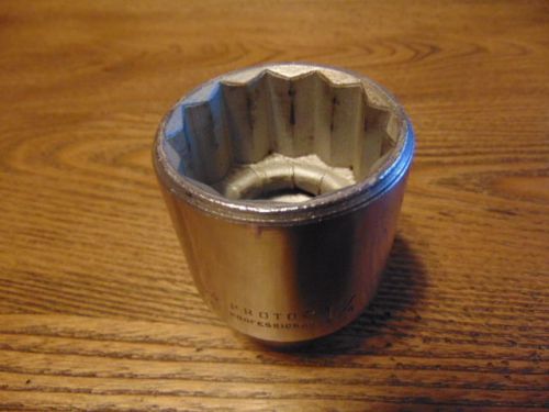 Large PROTO Professional Socket 3/4in drive 1-3/4in 12pt