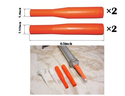 Sausage Caulking Gun Nozzle Cox silicone NOZZLES -Korea 4pcs