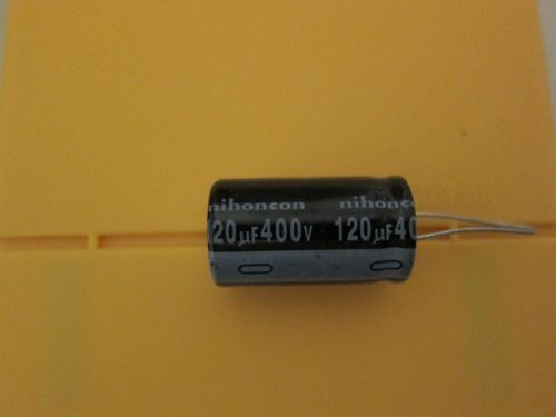 1pcs 120uf 400v 105°C Radial Electrolytic Capacitor
