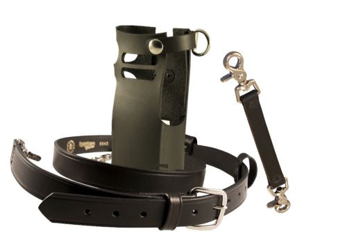 Boston leather fireman radio strap holster kit motorola apx 7000xe xl for sale