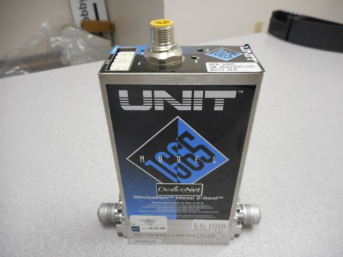 UNIT INSTRUMENTS UFM-1665 MODEL:1665 MASS FLOW CONTROLLER GAS:N2 RANGE:5 SLM