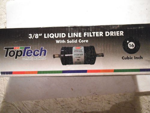 Toptech tt-lld 163s liquid line filter drier w/solid core 3/8&#034; - new for sale