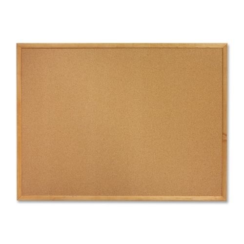 New acco 308 oak frame bulletin board with brackets for sale