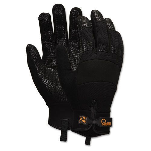 Memphis Multi-Task Synthetic Gloves, Large, Black, Pair