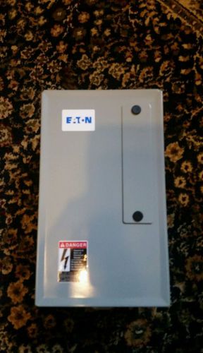 ECL03C1A2A Eaton Cutler Hammer Contactor Lighting 2 Pole 30 Amp 120v Nema1 W/Enc