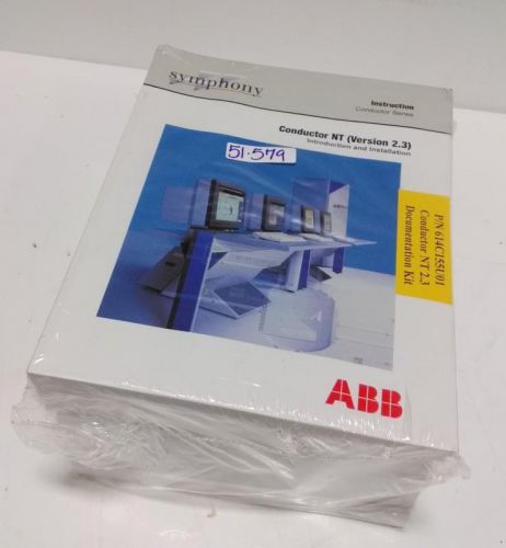 Abb conductor nt 2.3 documentation kit 614c155u01 nnb for sale