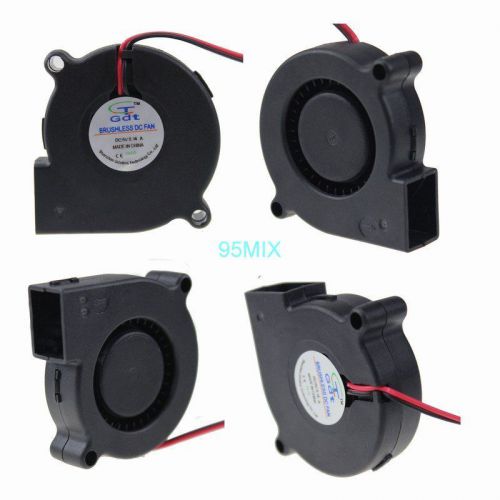 10pcs 50mm 5cm 5v 2pin 50x50x15mm brushless dc cooling blower exhaust fan for sale