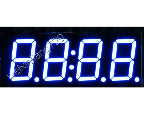 1pcs 0.56 inch 4 digit led display blue 7 seg segment Common anode ? clock