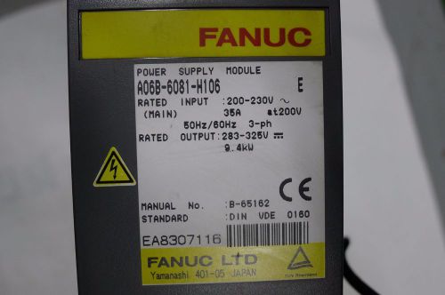 Used FANUC Power Supply Module A06B-6081-H106 A06B6081H106