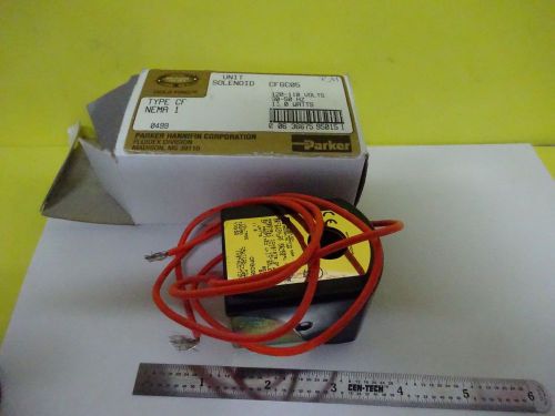 PARKER HANNIFIN SOLENOID CFGC05 AS IS BIN#W7-03