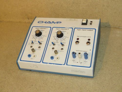 CHAMP MERLAN 75M100  INPUT CHANNEL VOLTAGE RANGE POLARITY SWITCHED OUTPUT