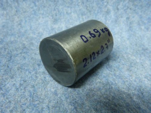 Titanium Round Bar Rod Ti-6Al-4V (2.12&#039;&#039;x2.7&#039;&#039;/54mm x 68.5mm), grade 5, 0.69 kg.