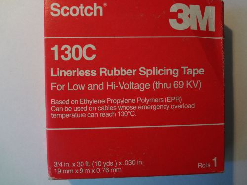 Scotch 130C Linerless Rubber Splicing Tape up to 69 KVolts
