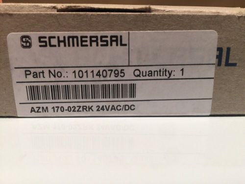 SCHMERSAL AZM 170-02ZRK DOOR SAFETY SWITCH, LARGE *NEW IN BOX*