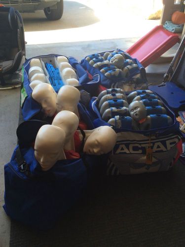 Actar 911 Cpr Dolls Infant And Adult 35 Dolls Total Used