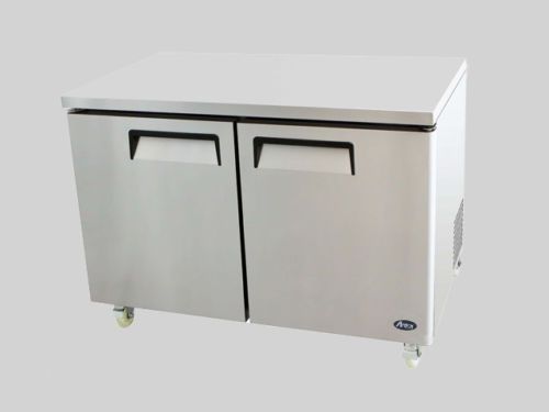 new atosa 48&#034; undercounter freezer mgf8406-warranty, free shipping