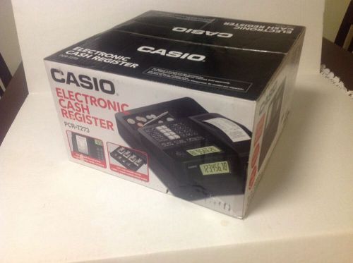 NEW CASIO PCR-T273 ELECTRONIC CASH REGISTER FREE SHIPPING