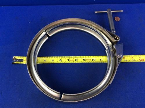 PALL LY00440 STAINLESS STEEL V-BAND CLAMP FOR 8.5&#034;- 9&#034; DIA. FILTER HOUSING