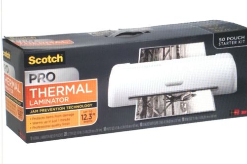 Scotch pro thermal laminator-profess grade-never jam technology-led control-nib for sale