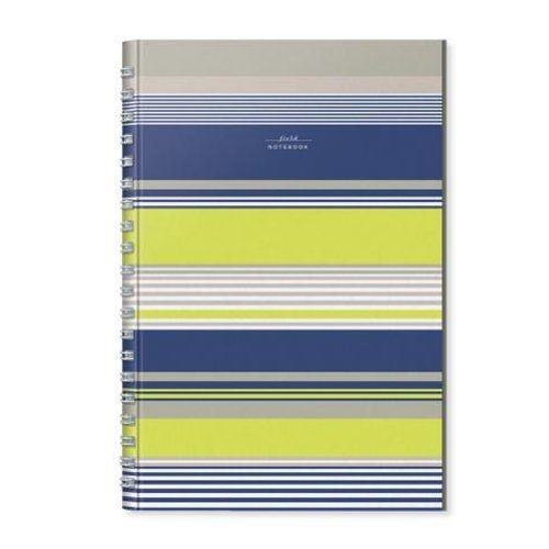 Russell+Hazel Russell + Hazel Field Notebook, Blue/Lime