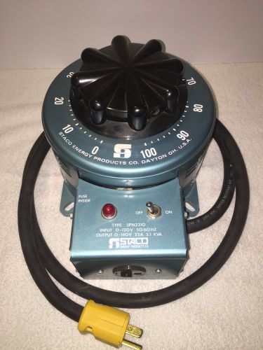 Staco variable transformer for sale