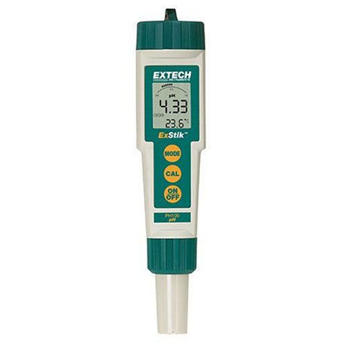 Extech Meter with flat surface electrode for fast &amp; easy on-the-spot pH measure