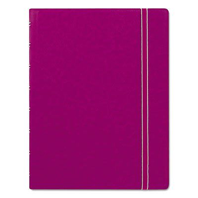 Notebook, College Rule, Pink Cover, 8 1/4 x 5 13/16, 112 Sheets/Pad, 1 Each